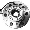 imageFront Wheel Hub and Bearing Assembly Left or Right Compatible Cadillac Escalade ESV EXT Chevrolet Avalanche Silverado Suburban Tahoe GMC Sierra Yukon Base XL 1500 AUQDD 515096  6 Lug WABS AWD 4x4 