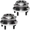imageAUQDD 513263 x2 5 LugFor 4Wheel ABS Front Wheel Hub and Bearing Assembly Compatible With 2008 09 10 11 12 13 2014 Dodge Avenger2009 Caliber 20112014 Chrysler 20020072010 Sebring