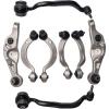 imageAUQDD 8Pcs Front Suspension Kit Compatible With 20072012 20132017 Lexus LS460 wRWD Only Front Upper Lower Control Arm and Ball Joint Assembly  K642208 K642988 K622207 K622209 524027 522785