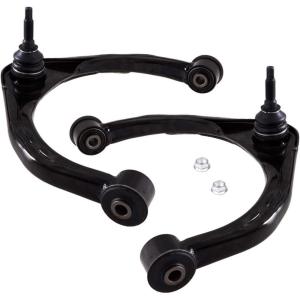 imageAUQDD 2Pc Suspension Front Upper Control Arm and Ball Joint Assembly Compatible With 20092018 Dodge Ram 1500 Pickup Replace  K643073 K643074 55398404AA 55398403AA