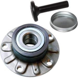 imageAUQDD 512336 For FWD30mm Bearing Rear Wheel Hub and Bearing Assembly Compatible With 0613 Audi A3 1520 VW eGolf1021 Golf0621 GTI1921 Jetta0609 Rabbit  1K0598611