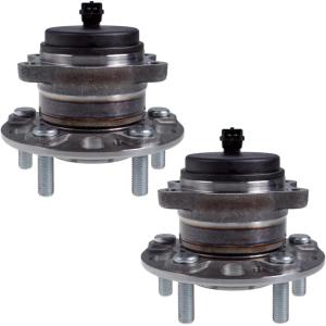 imageAUQDD 512553 x2 For FWD Models Rear Wheel Hub and Bearing Assembly Compatible With 20152019 Hyundai Sonata 1621 Tucson 1720 Kia Cadenza Optima Sportage  HA590614 52730C1100
