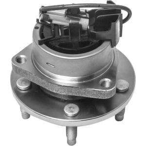 imageAUQDD 513206 Front Wheel Hub and Bearing Assembly Fit Vehicles With 4Wheel ABS and 5 Stud Hub Compatible With 0510 Chevy Cobalt 0611 HHR NO SS and SS Panel Pontiac G5 Pursuit 0307 Saturn Ion513206 x1