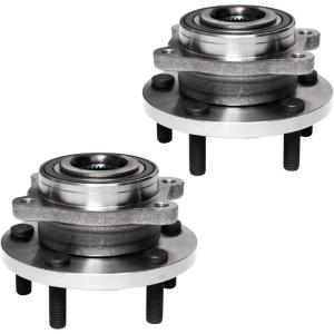 imageAUQDD 513263 x2 5 LugFor 4Wheel ABS Front Wheel Hub and Bearing Assembly Compatible With 2008 09 10 11 12 13 2014 Dodge Avenger2009 Caliber 20112014 Chrysler 20020072010 Sebring