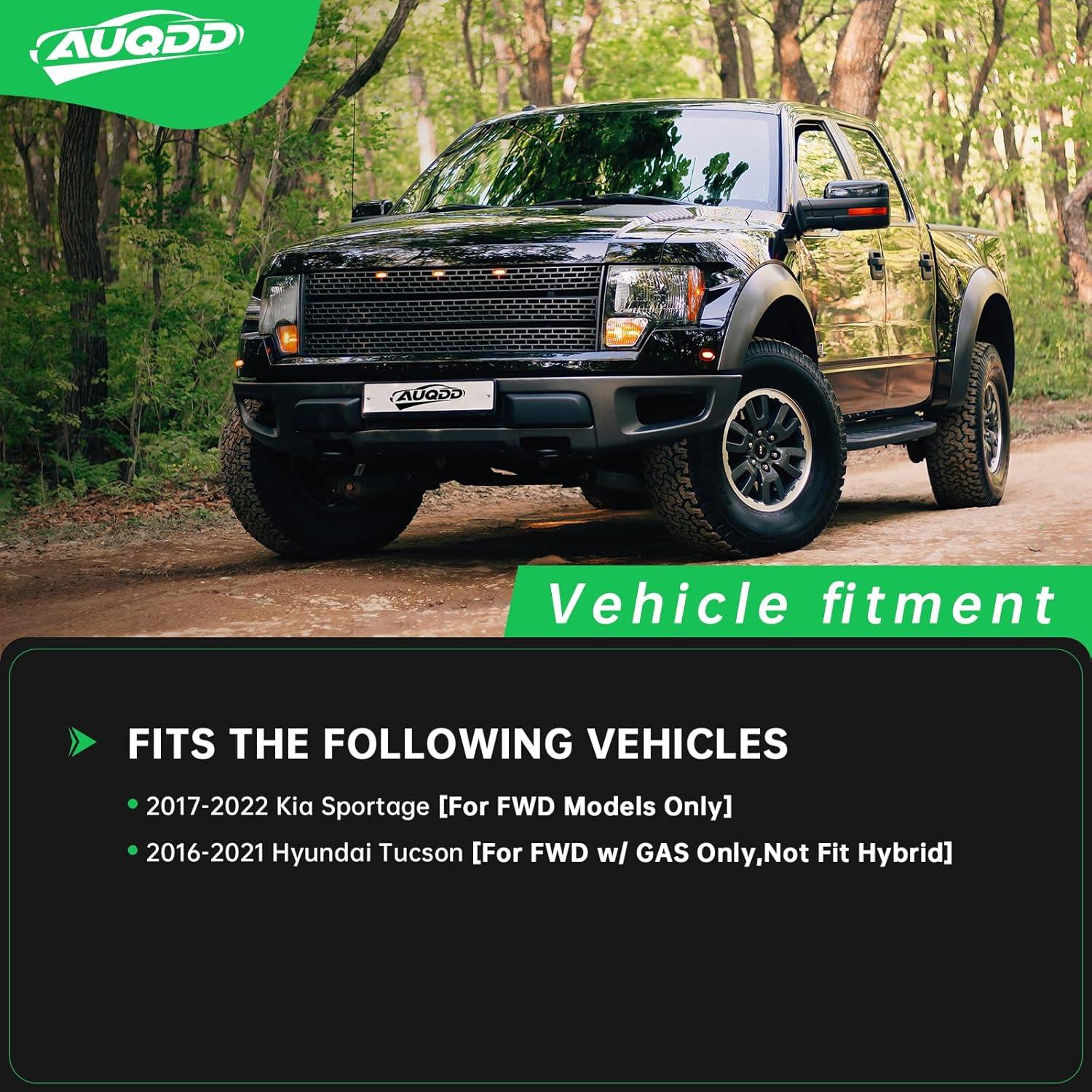 imageAUQDD 10Pc Front Suspension Kit For FWD Fit For 1621 Hyundai Tucson 1722 Kia Sportage 2 Lower Control Arm 2 Sway Bar Link 4 Outer Inner Tie Rod End  527460 528207 K750523 MS90740 MS90660