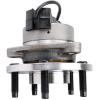 imageAUQDD 513206 x2 Front Wheel Hub and Bearing Assembly Fit Vehicles with 4Wheel ABS and 5 Stud Hub Compatible with 0510 Chevy Cobalt 0611 HHR No SS and SS Panel  Pontiac G5 0307 Saturn Ion