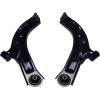 imageFront Lower Control Arm and Ball Joint Assembly Compatible With Nissan Cube Tiida Versa Driver Passenger Side AUQDD 2PCS K620566 K620567 Left Right Professional Suspension