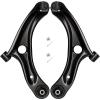 imageAUQDD 2Pc Suspension Front Lower Control Arm and Ball Joint Assembly Compatible With 20152020 Honda Fit 20142019 Honda City Replace  521201 521202 51360T5AJ01 51350T5AJ01