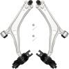 imageAUQDD 2Pc Suspension Front Lower Control Arm and Ball Joint Assembly Compatible With 2018 2019 20202022 Honda Accord Replace  K623747 K623748 51360TVAA04 51350TVAA04 51220TVAA01