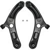 imageAUQDD 2Pc Suspension Front Lower Control Arm and Ball Joint Assembly Fit For 20142018 Kia Forte Forte5 20142017 Forte Koup OE  K623741 K623742 54500A7000 54501A7000 54500A7100 54501A7100