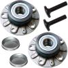 imageAUQDD 512336 x2 for FWD30mm Bearing Rear Wheel Hub and Bearing Assembly Compatible with 0613 Audi A3 1520 VW eGolf1021 Golf0621 GTI1921 Jetta0609 Rabbit  1K0598611