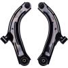 imageFront Lower Control Arm and Ball Joint Assembly Compatible With Nissan Cube Tiida Versa Driver Passenger Side AUQDD 2PCS K620566 K620567 Left Right Professional Suspension