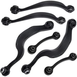 imageAUQDD 10Pc Front End Kit Fit For 20082017 Buick Enclave Chevy Traverse 0716 GMC Acadia 0710 Outlook 2 Lower Control Arm 2 Sway Bar Link 4 Outer Inner Tie Rod End  K621231 EV800572 K7501556Ps  Rear Suspension Kit