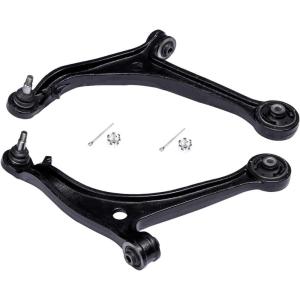 imageAUQDD 10Pc Front End Suspension Kit Fit For 2002 2003 2004 Honda Odyssey 2 Lower Control Arm wBall Joint 2 Sway Bar Link 4 Outer ampamp Inner Tie Rod End 2 Boots  K620325 K620326 K90349 EV426 ES36692Ps For 0510 Odyssey