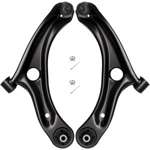 imageAUQDD 2Pc Suspension Front Lower Control Arm and Ball Joint Assembly Compatible With 20152020 Honda Fit 20142019 Honda City Replace  521201 521202 51360T5AJ01 51350T5AJ01