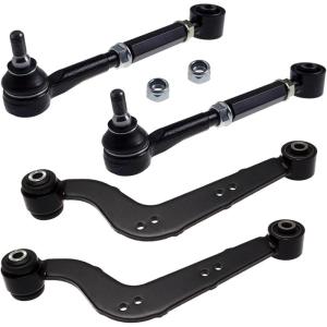 imageAUQDD 4Pc Suspension Rear Upper Control ArmLateral Link and Ball Joint Assembly Fit for 1821 Lexus NX3001517 NX200t 0610 Toyota RAV4 Replace  K641739 K641740 K621848 487100R010 4879042020