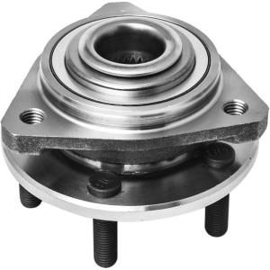 imageFront Wheel Hub and Bearing Assembly Left or Right Compatible Chrysler Cirrus Sebring Sedan Convertible Dodge Stratus Plymouth Breeze AUQDD 513138  5 Lug 