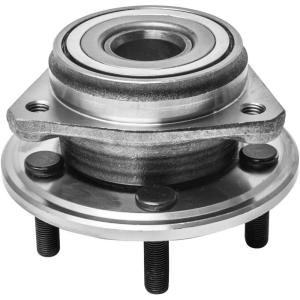 imageFront Wheel Hub and Bearing Assembly Left or Right Compatible With Jeep Cherokee Wrangler TJ AUQDD 513158  5 Lug 