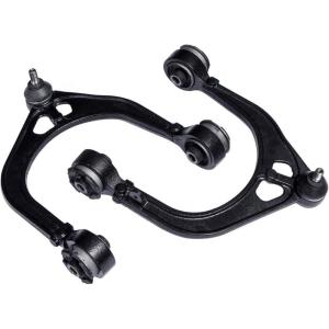 imageLeft Right Front Upper Control Arm and Ball Joint Assembly Compatible Chrysler 300 Dodge Magnum Charger Challenger Driver Passenger Side AUQDD 2PCS K620177 K620178 Professional Suspension