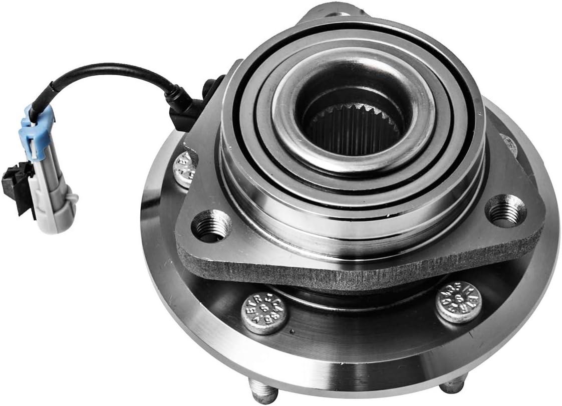 imageFront Wheel Hub and Bearing Assembly Left or Right Compatible Chevrolet Captiva Sport Equinox Pontiac Torrent Saturn Vue Suzuki XL7 AUQDD 513276  5 Lug WABS 513276 x1