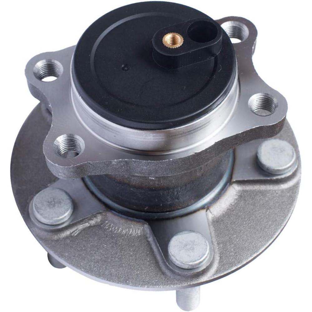 imageAUQDD 512332 5 LugFits FWD Models and 4Wheel ABS Only Rear Wheel Hub and Bearing Assembly Compatible with 20112014 Chrysler 200 0814 Dodge Avenger 0712 Caliber  0716 Jeep Compass Patriot