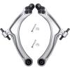 imageAUQDD 2PCS K620897 K620898 RPO Code FE3Sport Suspension Left ampamp Right Suspension Front Lower Control Arm and Ball Joint Assembly Compatible With Chevrolet Cobalt HHR 0710 Pontiac G5FBA  K620897  K620898