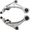 imageFront Lower Control Arm and Ball Joint Assembly Compatible 2009 2010 2011 2012 2013 2014 Nissan Murano Driver Passenger Side AUQDD 2PCS K622157 K622158 Left Right Professional Suspension