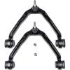 imageAUQDD 2PC K80826 Front Upper Control Arm and Ball Joint Assembly Compatible With Cadillac Escalade Chevy Avalanche Express Silverado Suburban Tahoe GMC Sierra Savana Yukon Left Right K80942 46D1103A