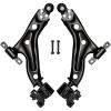 imageAUQDD 2Pc Suspension Front Lower Control Arm and Ball Joint Assembly Fit For 20162019 20202022 Chevy Spark OE  K623873 K623872 526501 526502 95368367 95368368