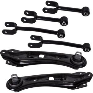 imageAUQDD 6Pc Suspension Rear Control ArmTrailing Arm Compatible With 1114 Chrysler 2001114 Dodge Avenger1118 Journey Replace  K643056 K642901 K643089 K643090 5085415AD 5085416AD
