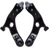 imageAUQDD 2Pc Suspension Front Lower Control Arm and Ball Joint Assembly Compatible With 20042006 20072009 Toyota Prius Replace  CMS861128 CMS861129 4333049055 4333049055 4333049055K641288 K641289 For 1218 Prius V