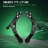 imageAUQDD 2Pc Suspension Front Lower Control Arm and Ball Joint Assembly Compatible With 2014 2015 2016 2017 2018 Toyota Corolla Replace  K623677 K623676 4333009670 4806802301 4333029425 4806802300