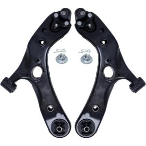 imageAUQDD 2Pc Suspension Front Lower Control Arm and Ball Joint Assembly Compatible With 20042006 20072009 Toyota Prius Replace  CMS861128 CMS861129 4333049055 4333049055 4333049055K622202 K622203 For 1015 Prius