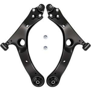 imageAUQDD 2Pc Suspension Front Lower Control Arm and Ball Joint Assembly Compatible With 2014 2015 2016 2017 2018 Toyota Corolla Replace  K623677 K623676 4333009670 4806802301 4333029425 4806802300