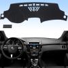 imageAUQDD Dashboard Cover Mat Fit for 2009 2010 2011 2012 2013 infiniti FX35 FX50 FX37 Black Flannel Dash Mat AntiGlare AntiReflection No Peculiar Smell  Fits Vehicle Without HUD ModelsBlack