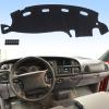 imageAUQDD Dashboard Cover Mat Fit for 2009 2010 2011 2012 2013 infiniti FX35 FX50 FX37 Black Flannel Dash Mat AntiGlare AntiReflection No Peculiar Smell  Fits Vehicle Without HUD ModelsBlack