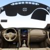 imageAUQDD Dashboard Cover Mat Fit for 2009 2010 2011 2012 2013 infiniti FX35 FX50 FX37 Black Flannel Dash Mat AntiGlare AntiReflection No Peculiar Smell  Fits Vehicle Without HUD ModelsBlack
