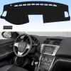 imageAUQDD Dashboard Cover Mat Fit for 2009 2010 2011 2012 2013 infiniti FX35 FX50 FX37 Black Flannel Dash Mat AntiGlare AntiReflection No Peculiar Smell  Fits Vehicle Without HUD ModelsBlack