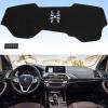 imageAUQDD Dashboard Cover Mat Fit for 2009 2010 2011 2012 2013 infiniti FX35 FX50 FX37 Black Flannel Dash Mat AntiGlare AntiReflection No Peculiar Smell  Fits Vehicle Without HUD ModelsBlack