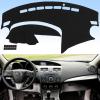 imageAUQDD Dashboard Cover Mat Fit for 2009 2010 2011 2012 2013 infiniti FX35 FX50 FX37 Black Flannel Dash Mat AntiGlare AntiReflection No Peculiar Smell  Fits Vehicle Without HUD ModelsBlack