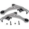 imageLeft Right Front Lower Control Arm and Ball Joint Assembly Compatible With 07 08 09 10 11 2012 Nissan Altima 2013 2 Door Coupe Models Only Driver Passenger Side 2PCS AUQDD K620195 K620196 Suspension