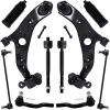 imageAUQDD 10Pc Front End Suspension Kit Fit For 2014 2015 2016 2017 Mazda 6 2 Lower Control Arm wBall Joint 2 Sway Bar Link 4 Outer amp Inner Tie Rod End  K623521 K623522 EV801067 ES801062 K80296
