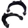 imageFront Upper Control Arm and Ball Joint Assembly Compatible Acura CL TL Honda Accord Driver Passenger Side AUQDD 2PCS K620284 K620285 Left Right Professional Suspension