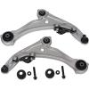imageLeft Right Front Lower Control Arm and Ball Joint Assembly Compatible With 07 08 09 10 11 2012 Nissan Altima 2013 2 Door Coupe Models Only Driver Passenger Side 2PCS AUQDD K620195 K620196 Suspension