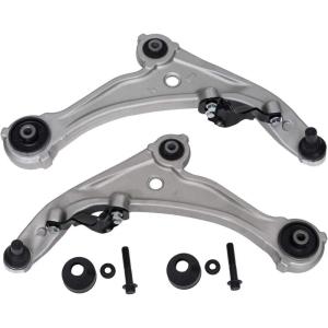 imageLeft Right Front Lower Control Arm and Ball Joint Assembly Compatible With 07 08 09 10 11 2012 Nissan Altima 2013 2 Door Coupe Models Only Driver Passenger Side 2PCS AUQDD K620195 K620196 Suspension