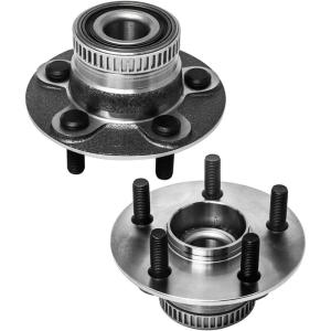 imageRear Wheel Hub and Bearing Assembly Left or Right Compatible Chrysler PT Cruiser Dodge Plymouth Neon AUQDD 512167 x2 Pair  5 Lug wABS 512167 x2