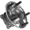 imageAUQDD 512256 x2 Rear Wheel Hub and Bearing Assembly Compatible with 2006 07 08 09 10 2011 Honda Civic DXLXSiEXGX 20062011 Acura CSX 5 Lug Hub