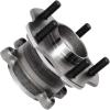 imageAUQDD 512388 Rear Wheel Hub and Bearing Assembly For FWD and 4Wheel ABS5 Lug Hub Compatible With 20142016 Infiniti QX60 0718 Nissan Altima0916 Maxima1516 Murano1316 Pathfinder