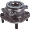 imageAUQDD 513297 x2 4 LugFor L420L 1997cc and 4Wheel ABS Front Wheel Hub and Bearing Assembly Compatible With 20072012 Nissan Sentra  HA590277 40202ET010