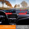 imageAUQDD Dashboard Cover Flannel Dash Mat Custom Compatible with 2018 2019 2020 2021 2022 2023 Hyundai Kona AntiGlare AntiReflection No Peculiar Smell